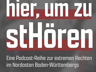 Podcast-Reihe „hier, um zu stHören“