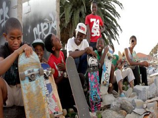 Skateboards für Südafrika